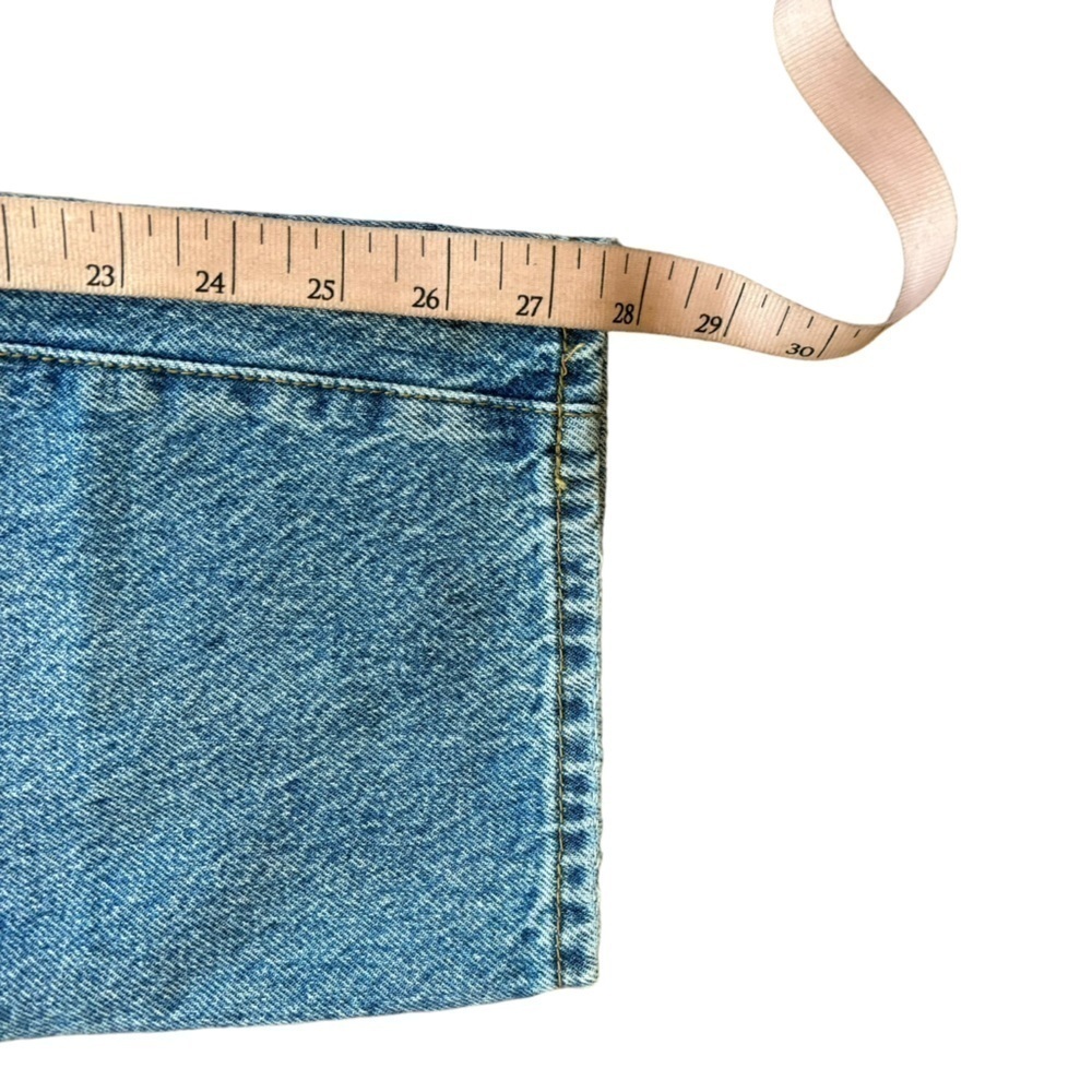 Pacsun 90’s Straight Leg Blue Jeans Women’s 25 Distressed Cropped Denim Casual - Picture 12 of 12